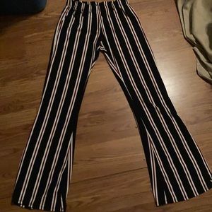 Flare leg pants